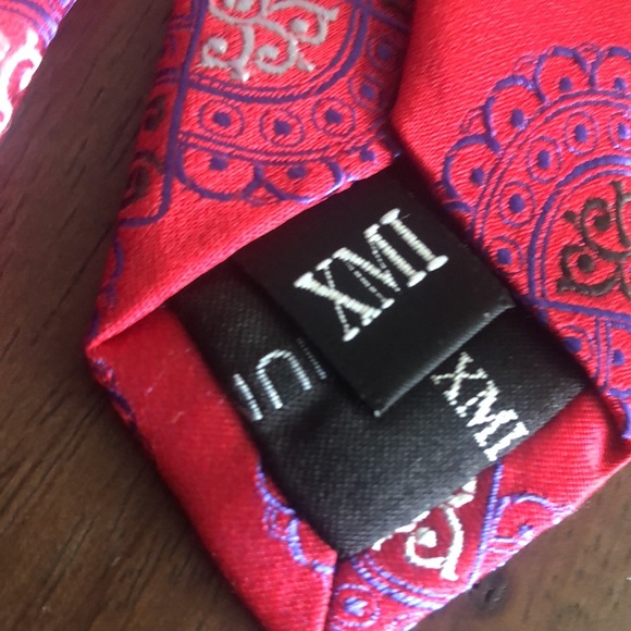 XMIplatinum 💯 silk Italian tie - Picture 6 of 8